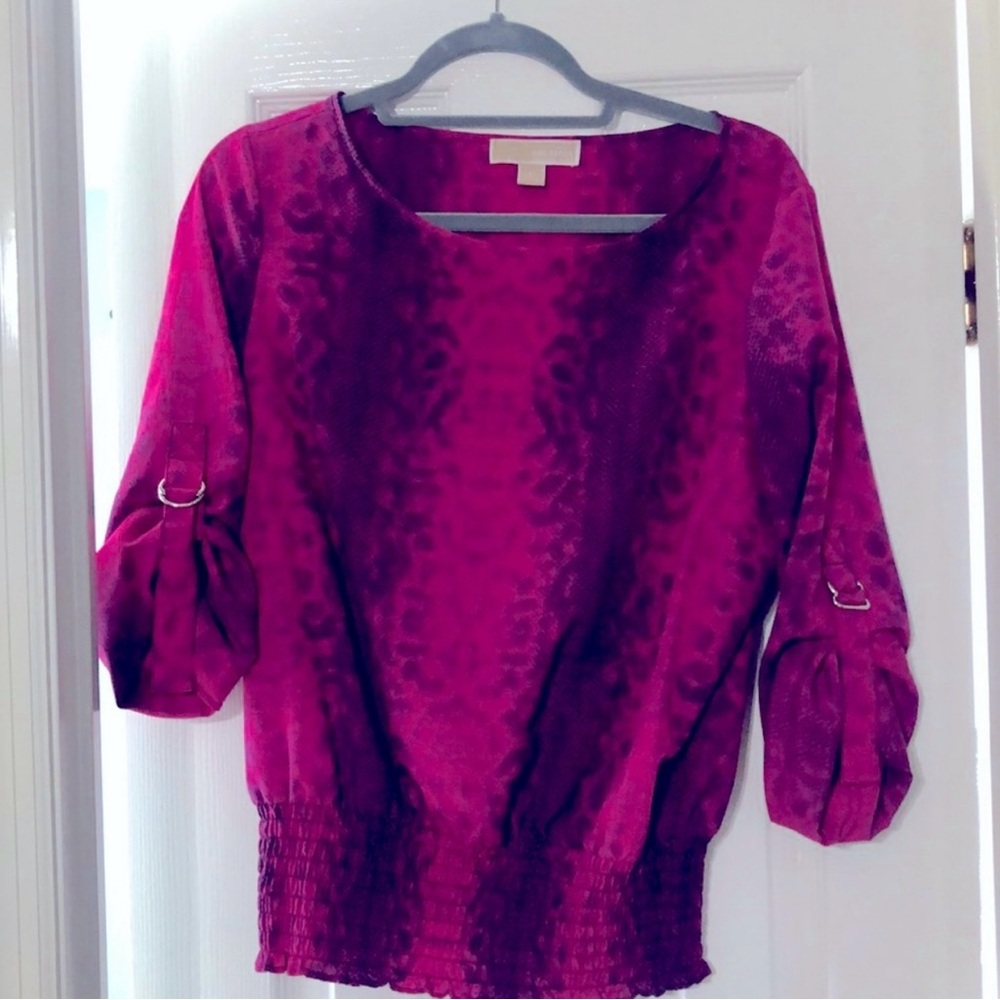 Michael Kors Fuchsia Blouse